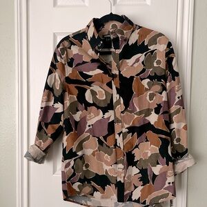 Express Corduroy Button Up